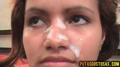 Tinka يحصل على نائب الرئيس على وجهها بعد ممارسة الجنس الشرجي